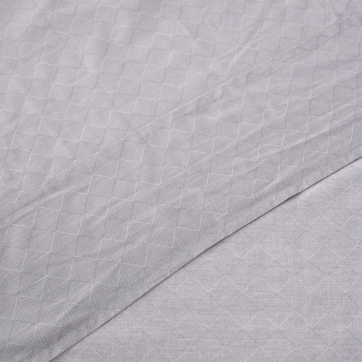 Alpha-Glacier Gray Cotton Flat Sheet - Image 6