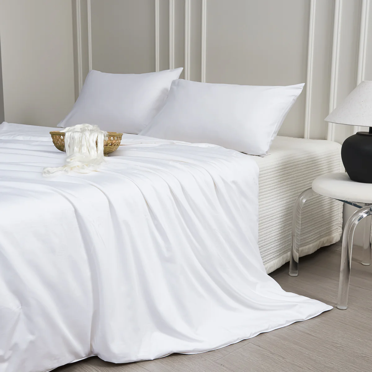 Artisan Mulberry Silk All Season Duvet Insert - Image 3