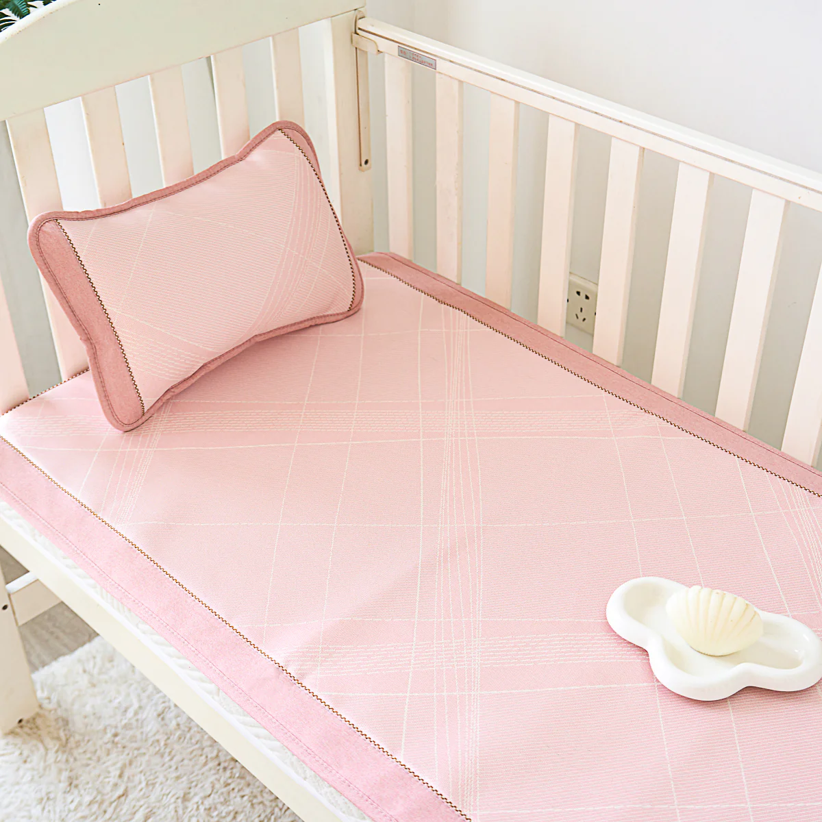 Baby Pink Bing Si Summer Mattress Topper Set - Image 6