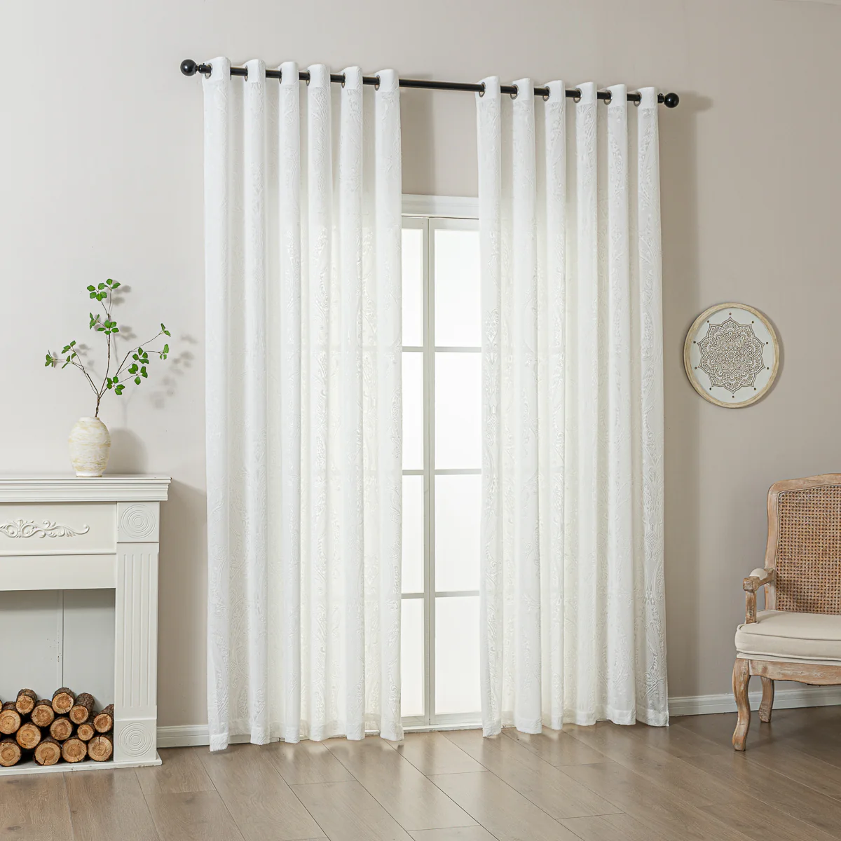 Barroco Sheer Curtain - Image 4