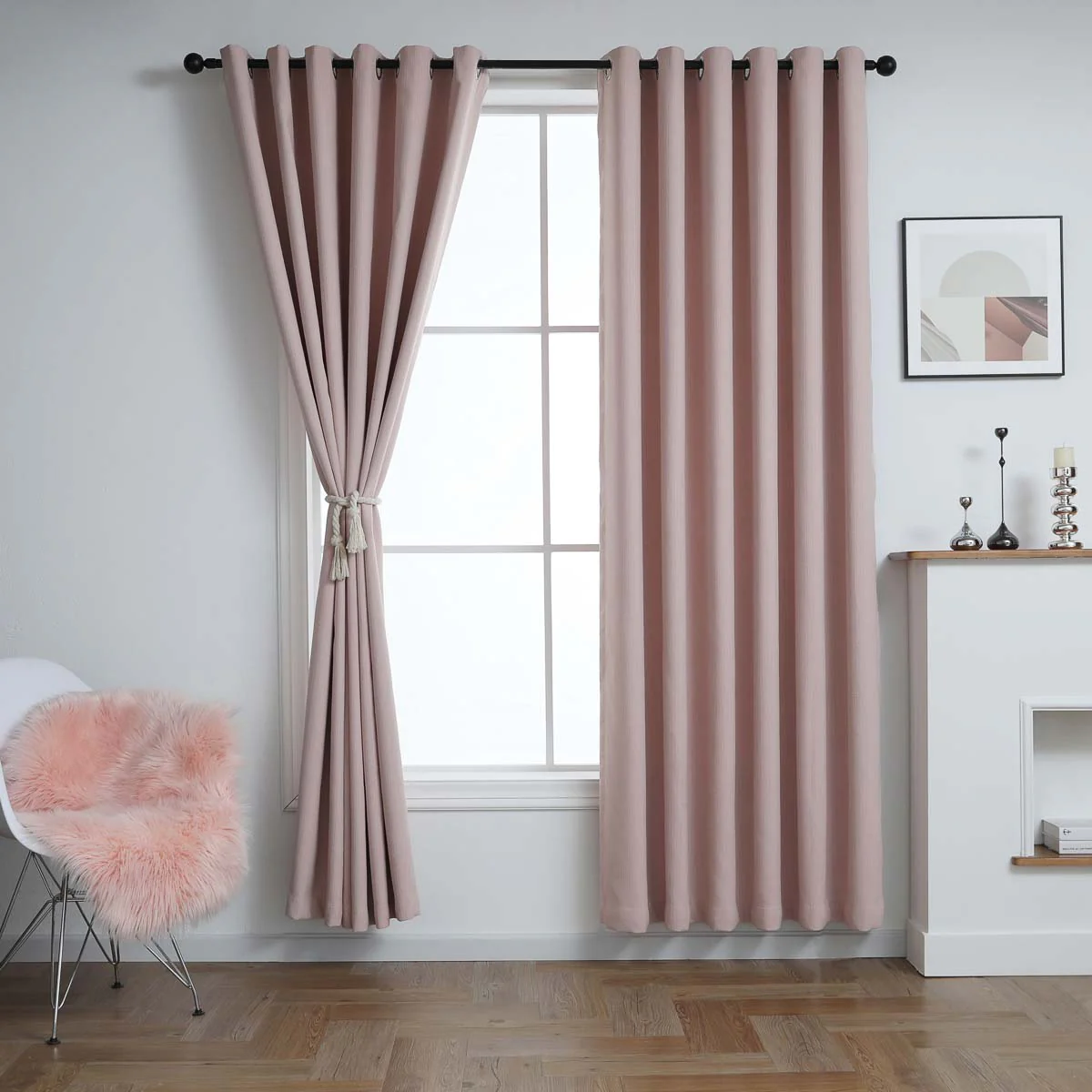 Bethka Solid Color Curtain - Image 10