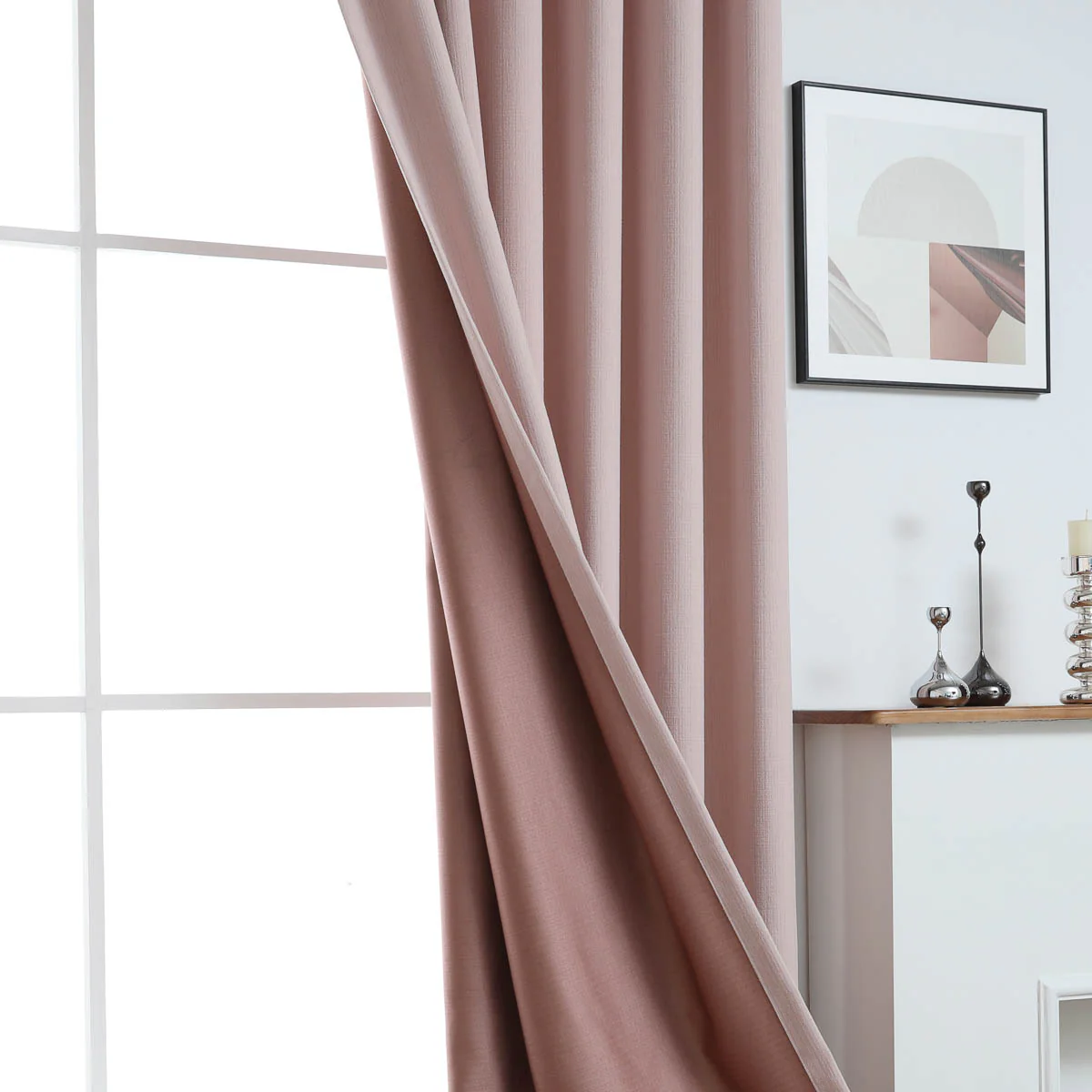 Bethka Solid Color Curtain - Image 12