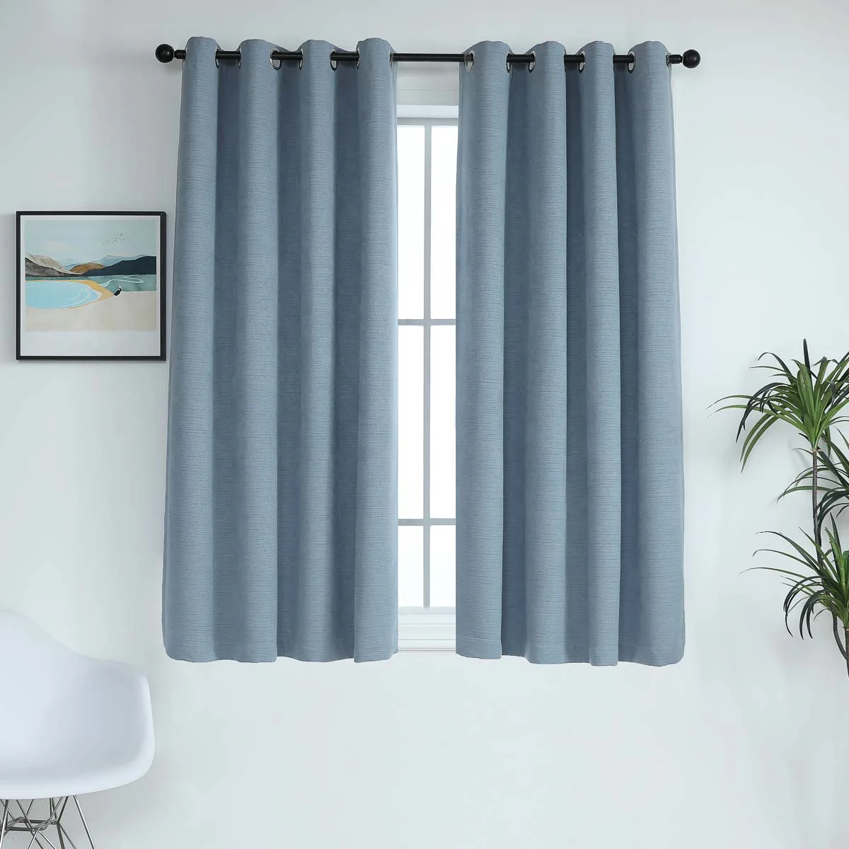 Bethka Solid Color Curtain - Image 4