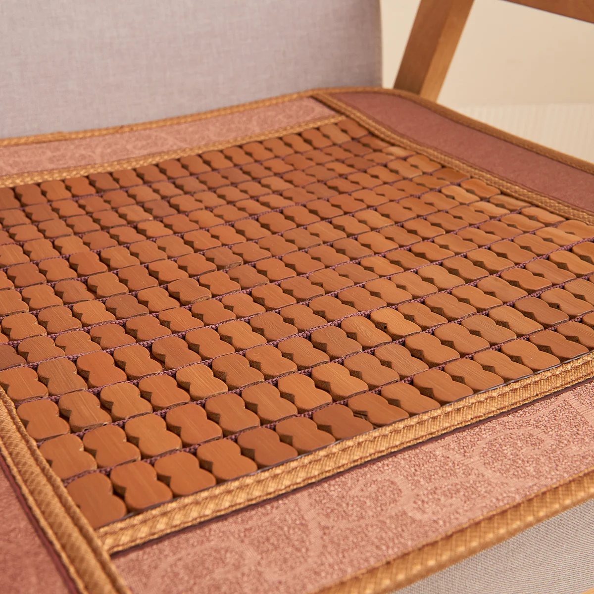 Carbonized Bamboo Sofa Mat - Image 4