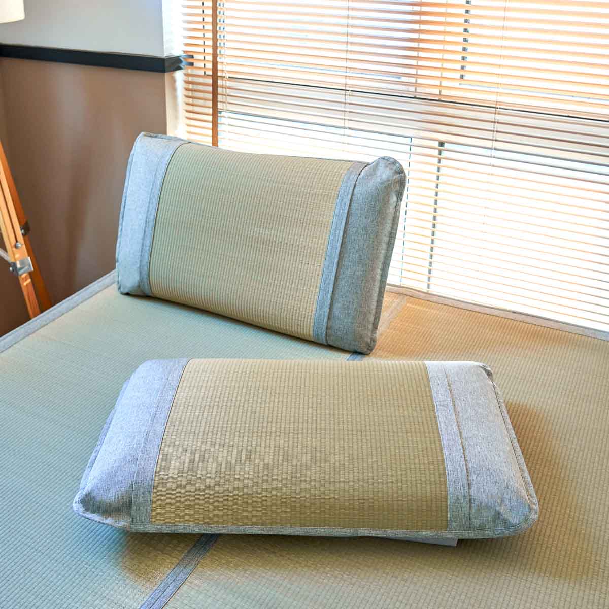 Cool Breeze Rush Grass Summer Mattress Topper Set - Image 5