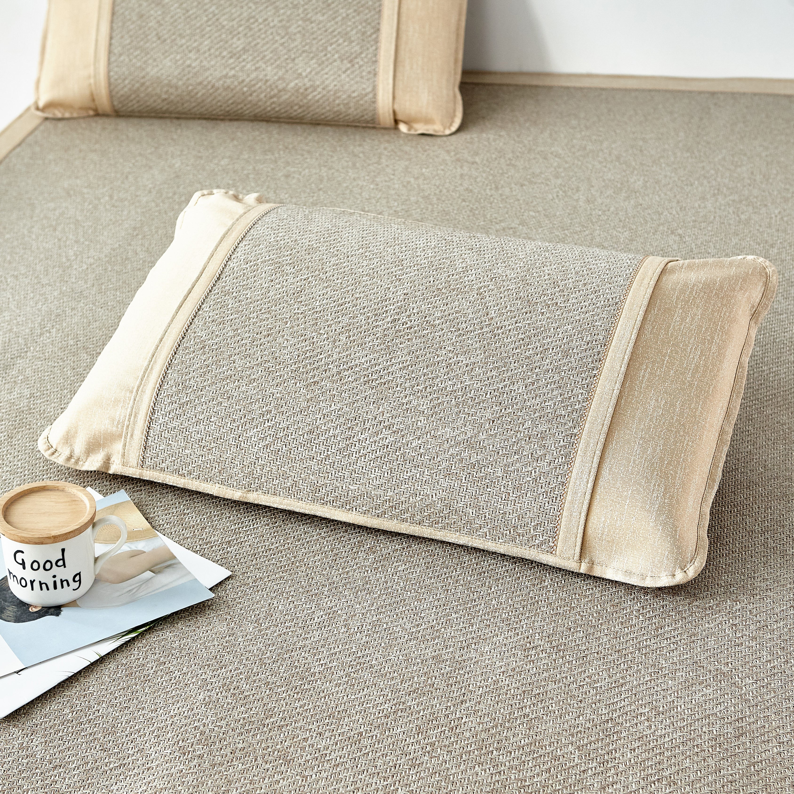 Cool Wave Rattan Summer Mattress Topper Set - Image 6