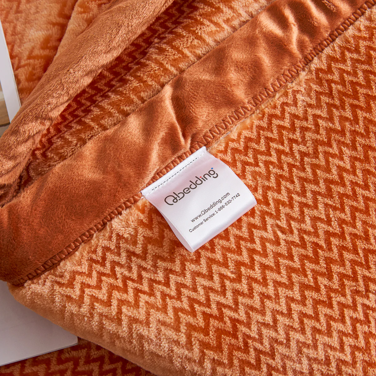 Flatte Pattern Raschel Velvet Winter Blanket - Image 9