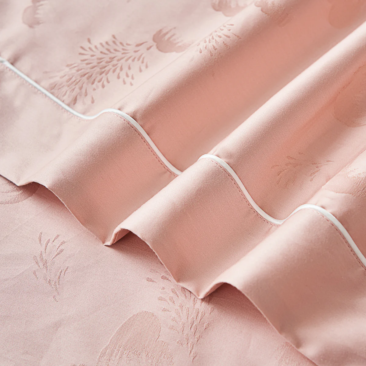 Freya Jacquard Premium Cotton Fitted Sheet Set - Image 12