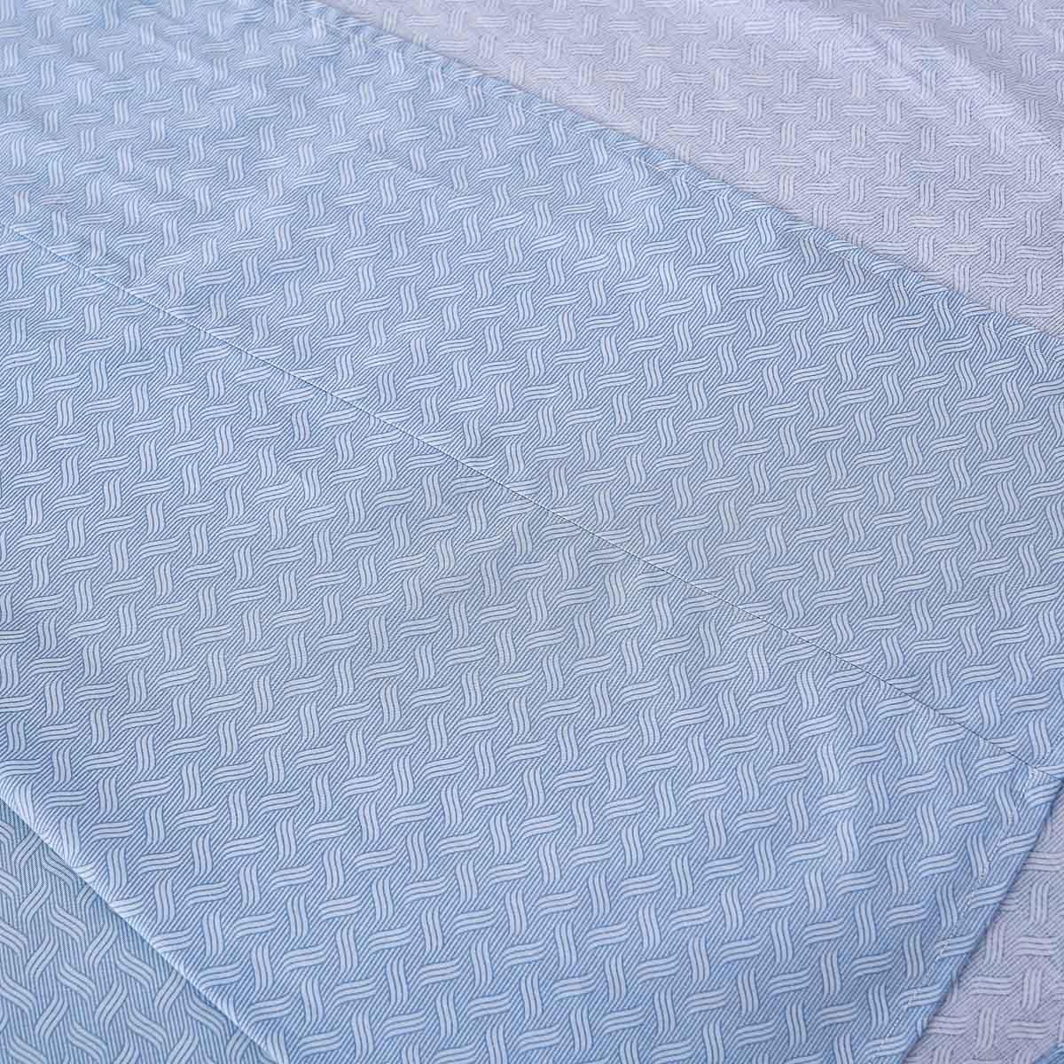 Gamma-Bluish Blue Cotton Flat Sheet - Image 6