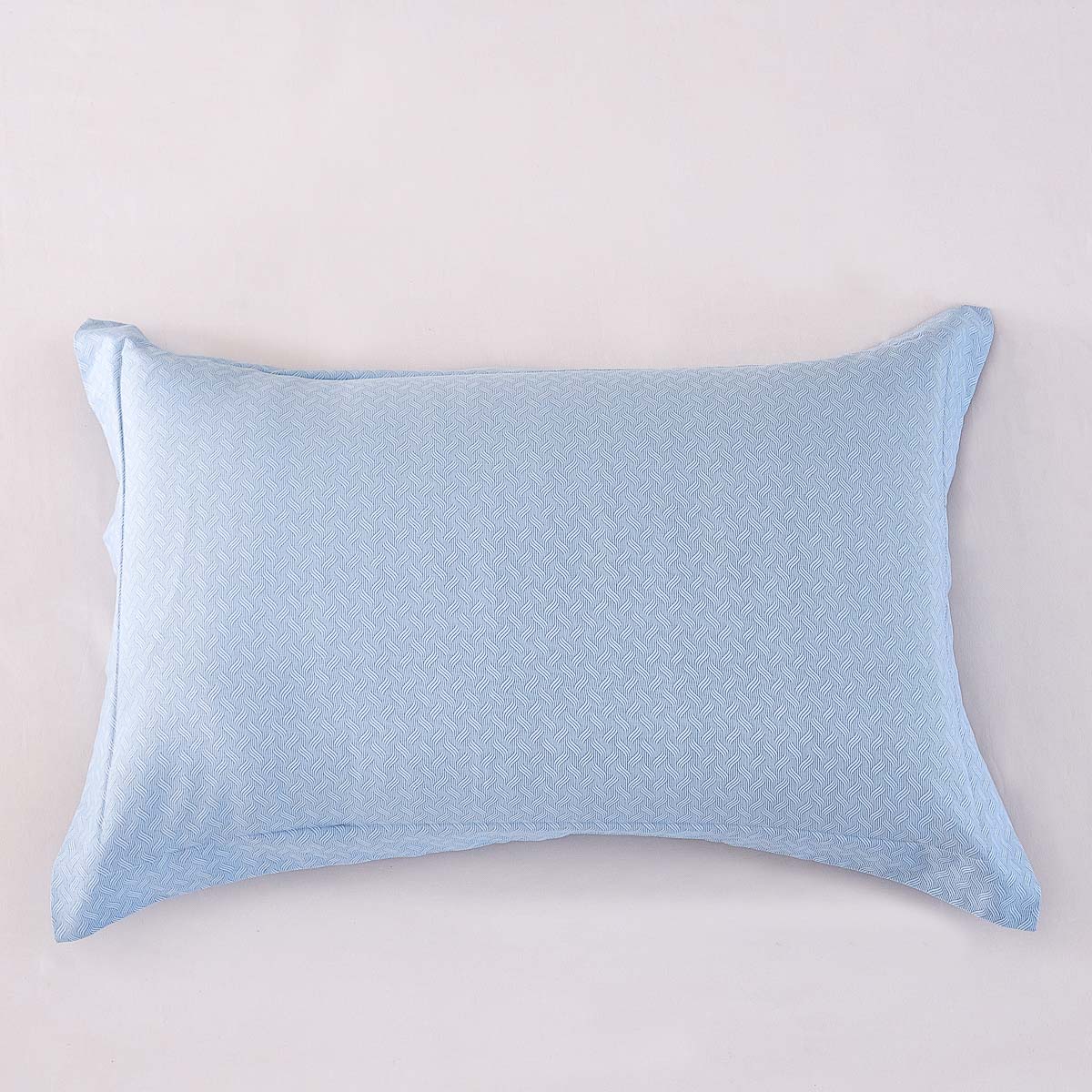 Gamma-Bluish Blue Cotton Pillow Sham - Image 5