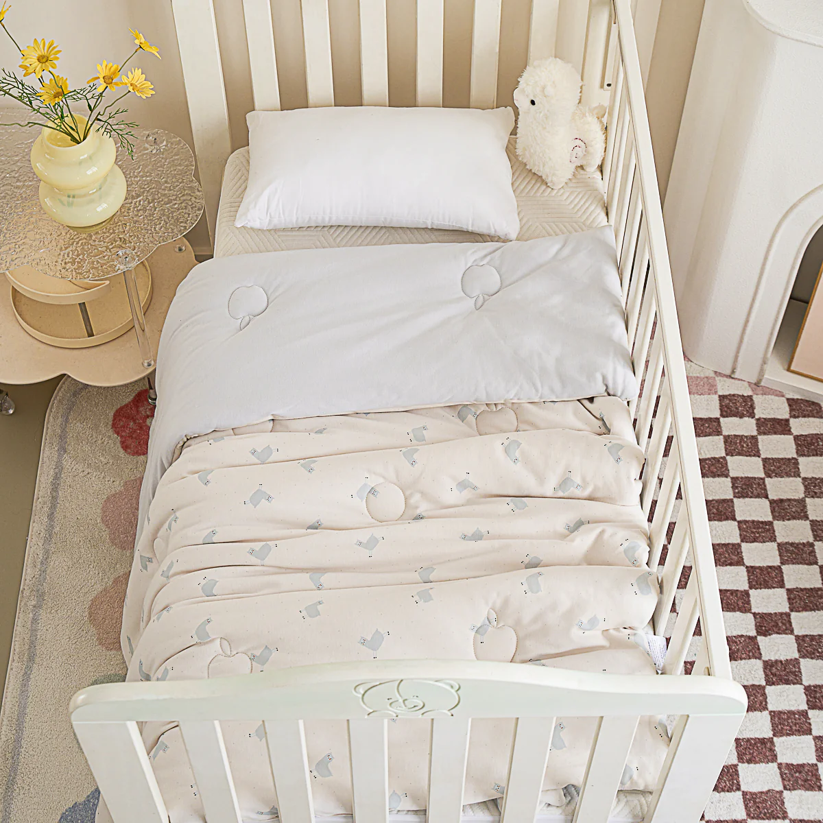 Happy Alpaca Cotton Knitted All Season Comforter - Image 5