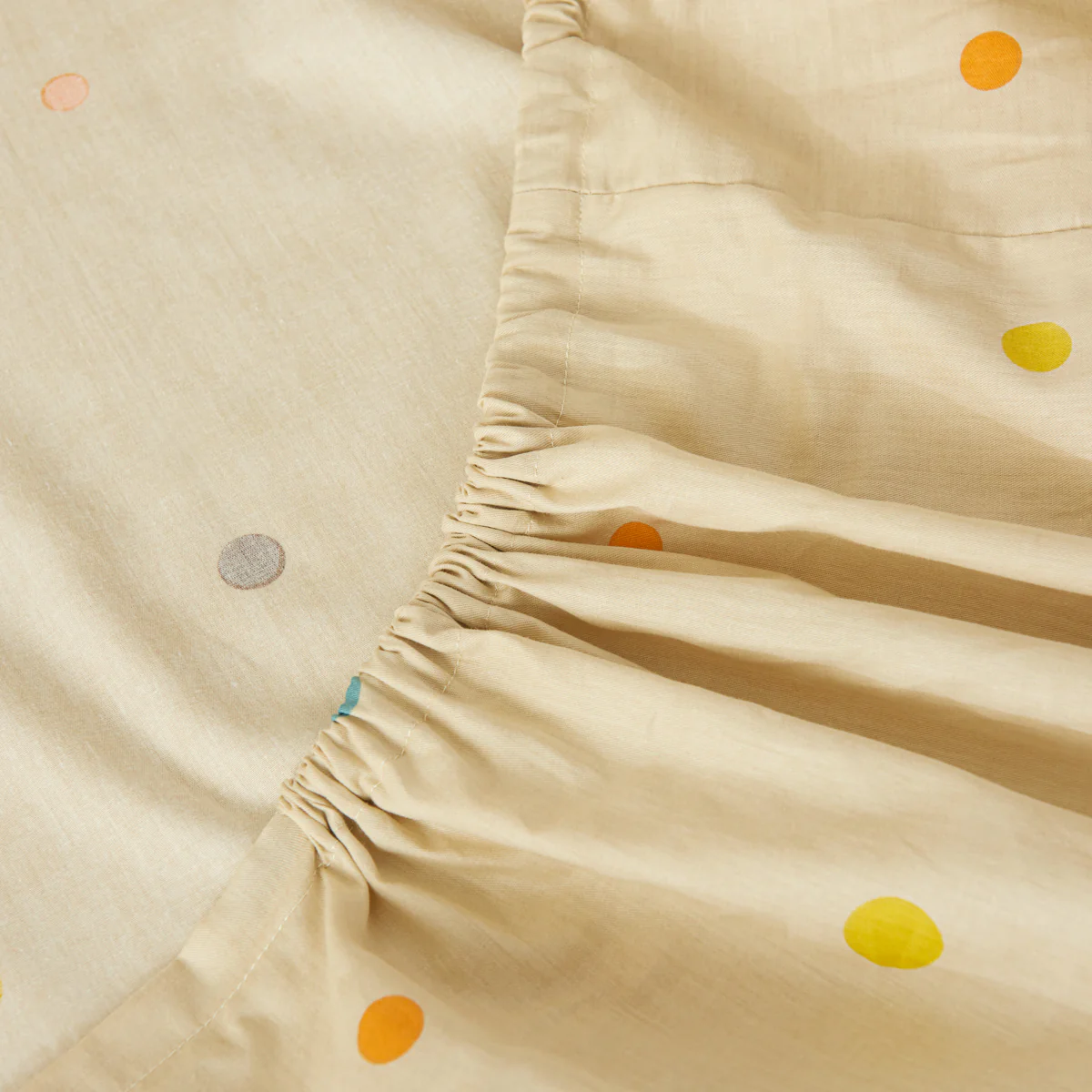 Kitty Cotton Fitted Sheet Duvet Cover Set - Image 9