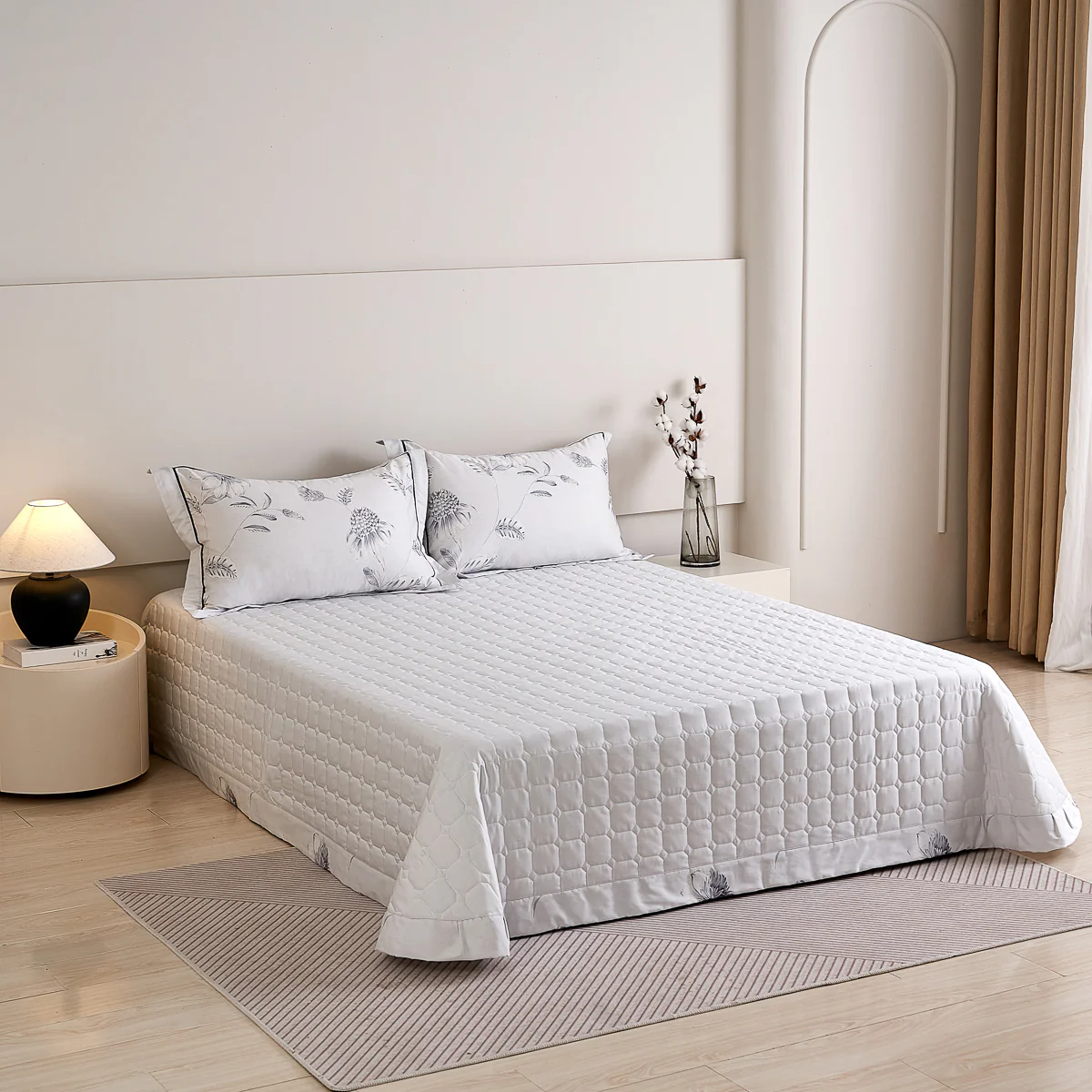 Mandala Floral Premium Cotton Bedspread Set - Image 10