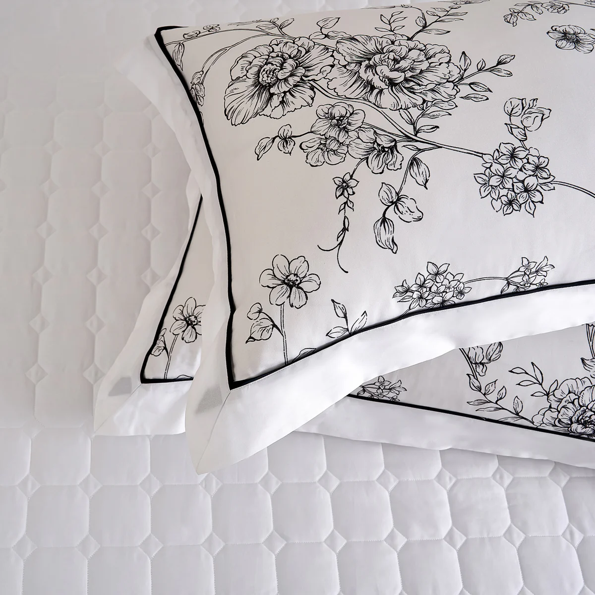 Peony Floral Premium Cotton Bedspread Set - Image 14