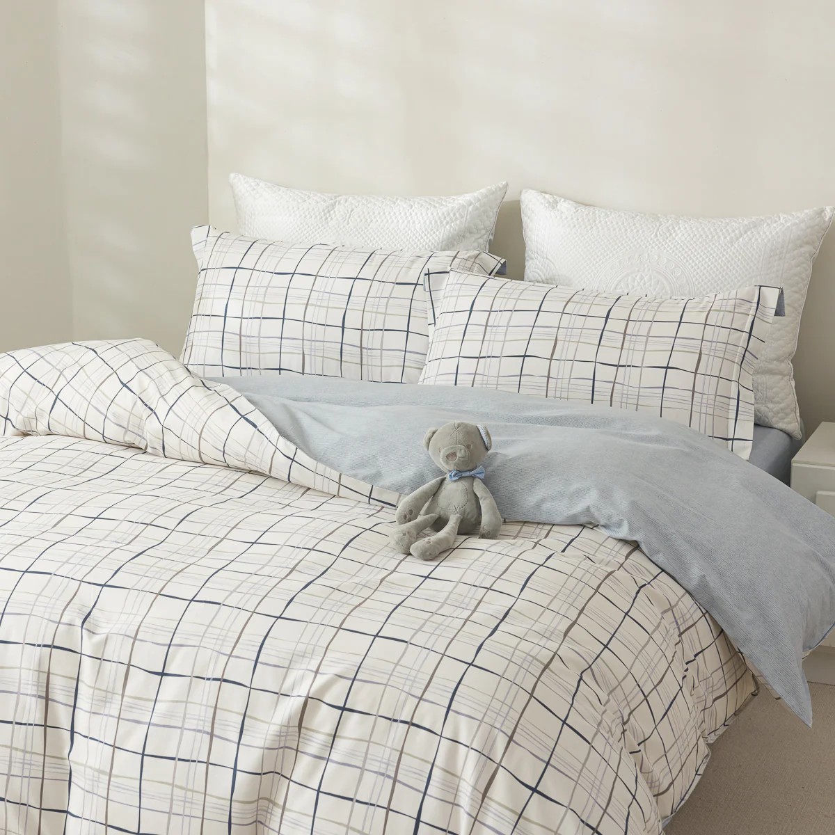 Sebo Cotton Fitted Sheet Duvet Cover Set - Image 5