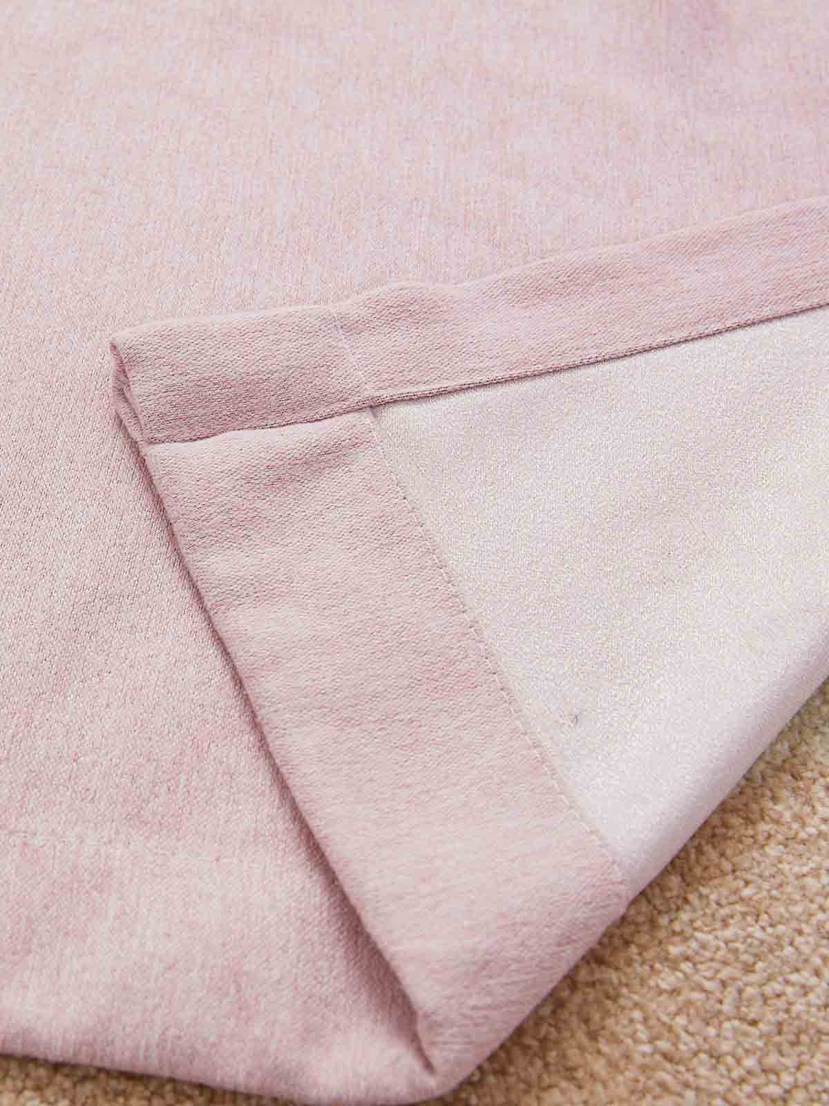 Solid Elegant Pink Curtain - Image 9