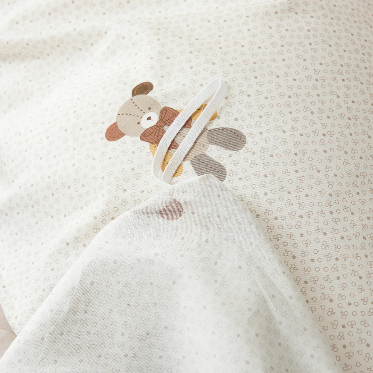 Tara Cotton Fitted Sheet Duvet Cover Set - Image 12