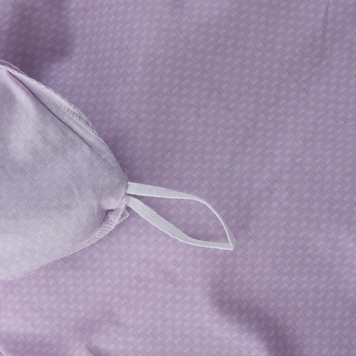 Theta Lilac Purple Pattern Cotton Duvet Cover - Image 6