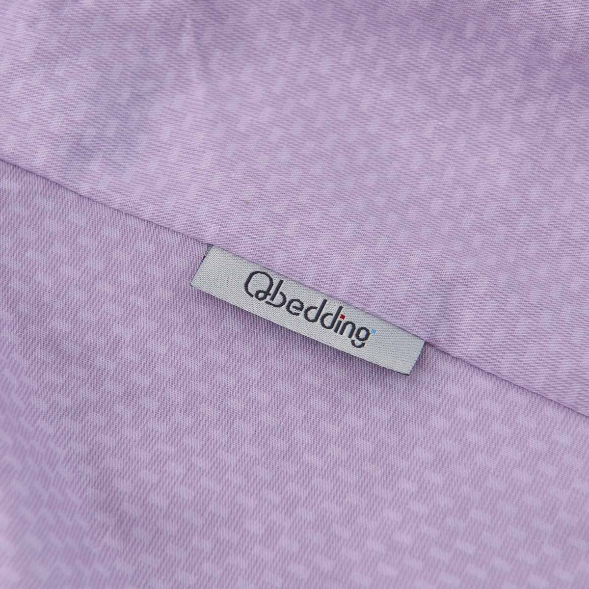 Theta Lilac Purple Pattern Cotton Fitted Sheet - Image 4