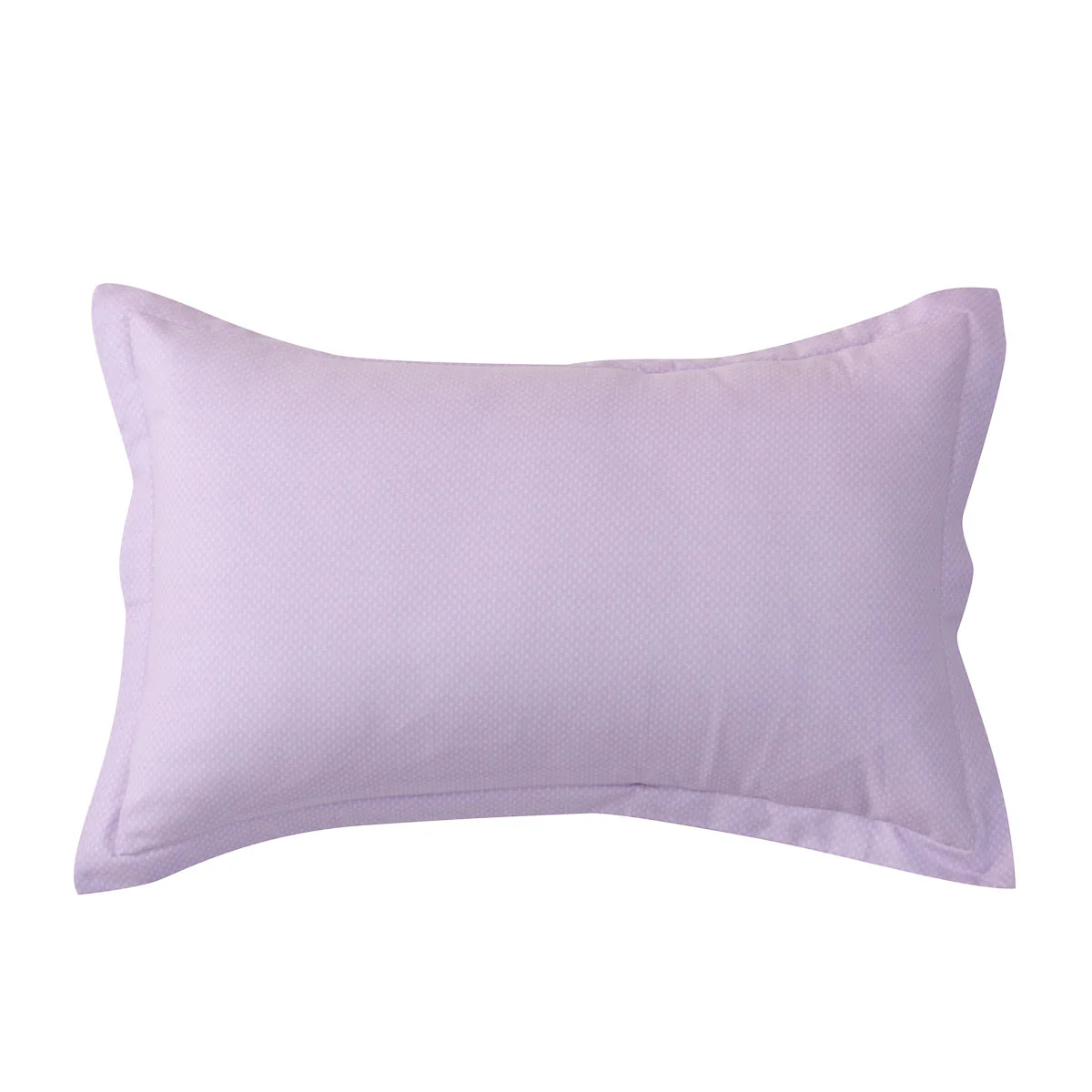 Theta Lilac Purple Pattern Cotton Pillow Sham - Image 8