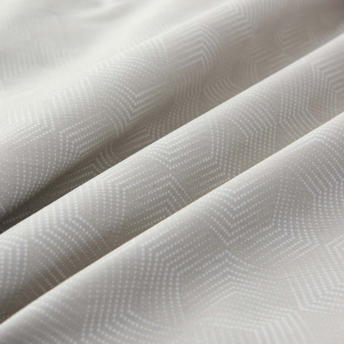 Upsilon Smoky Gray Pattern Cotton Pillow Sham - Image 4