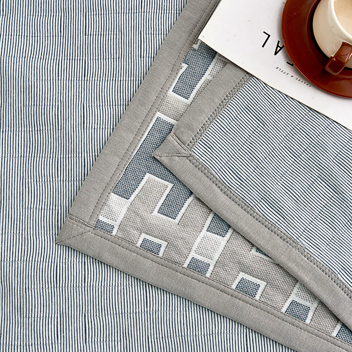 Vega Cotton Knitted Summer Blanket - Image 9