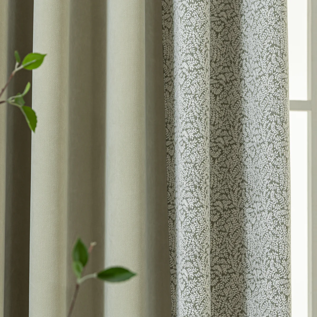 Verdure Leaf Jacquard Curtain - Image 12