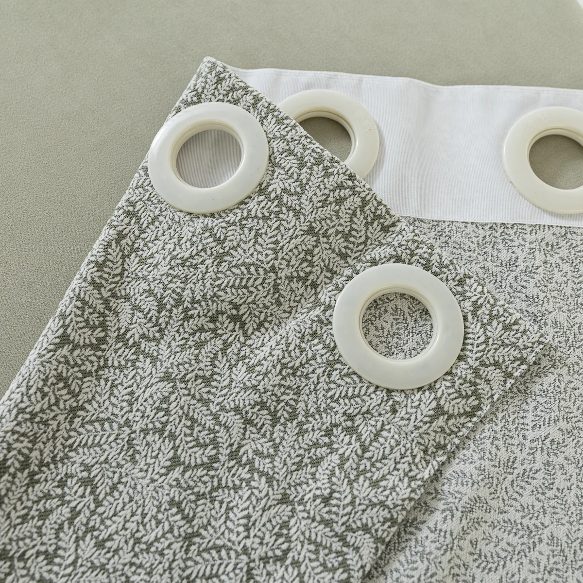 Verdure Leaf Jacquard Curtain - Image 8