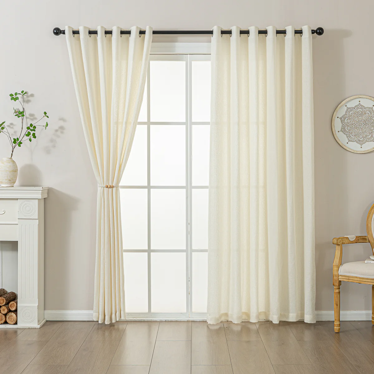 Warp-Weft Sheer Curtain - Image 13
