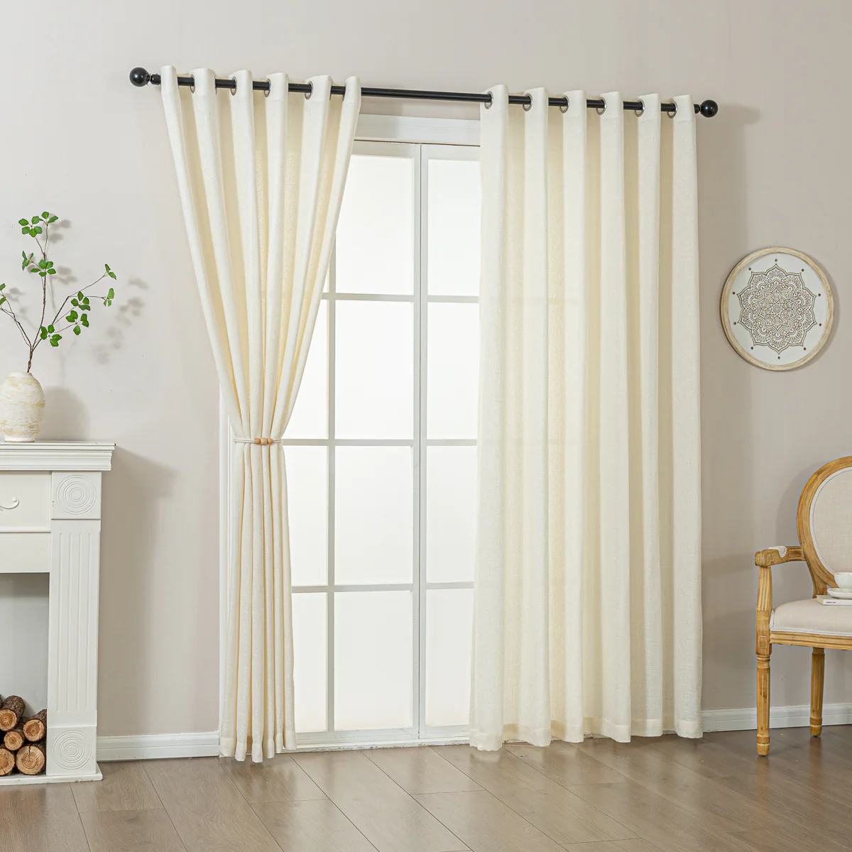 Warp-Weft Sheer Curtain - Image 14