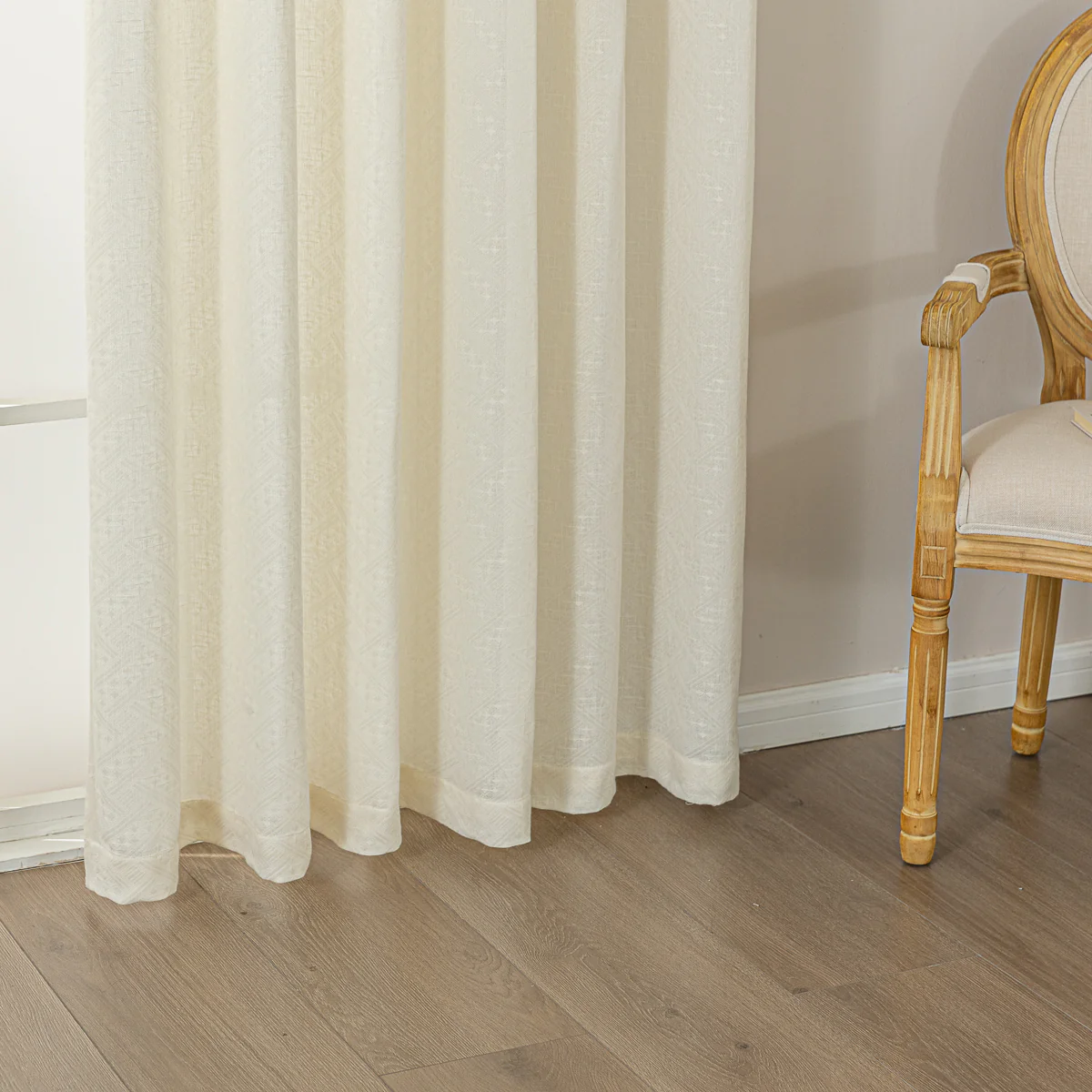 Warp-Weft Sheer Curtain - Image 5