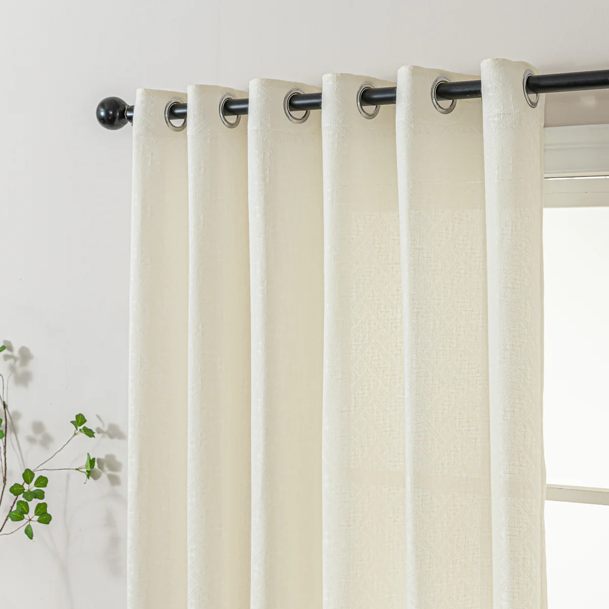 Warp-Weft Sheer Curtain - Image 6