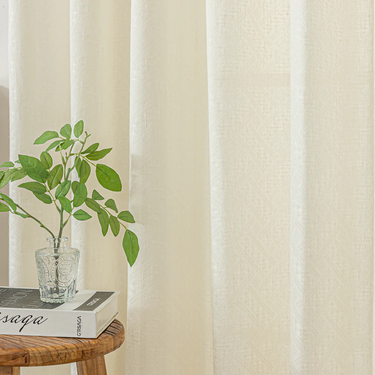 Warp-Weft Sheer Curtain - Image 8